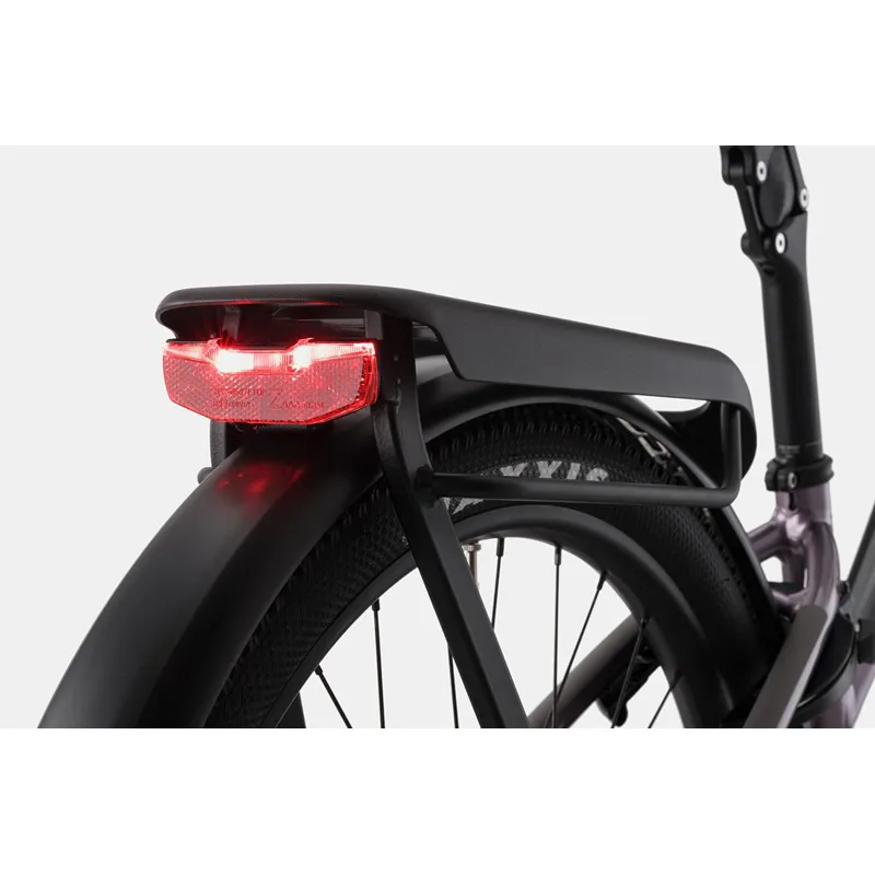  Cannondale Tesoro Neo X 1 ST Unisex Electric Hybrid Bike - Lavender-4
